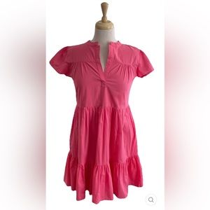 Madison Mathews Folly Dress Size Small Pink